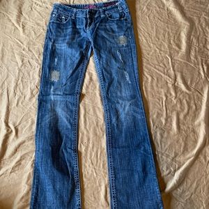 Rock and Roll Cowgirl bling jeans